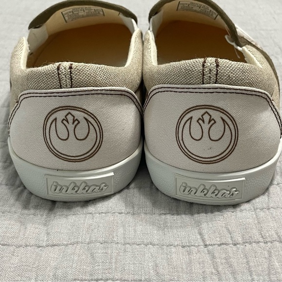 Inkkas Star Wars Slip-On Canvas Loafers “The Future Is Female” W9/M7 Princess - Picture 9 of 12
